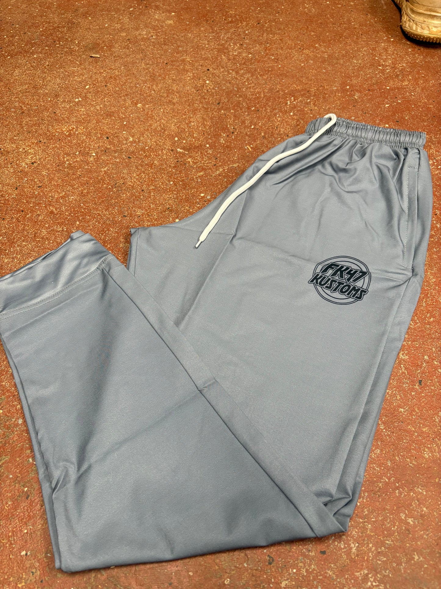 FK47 Microfiber Joggers - Grey