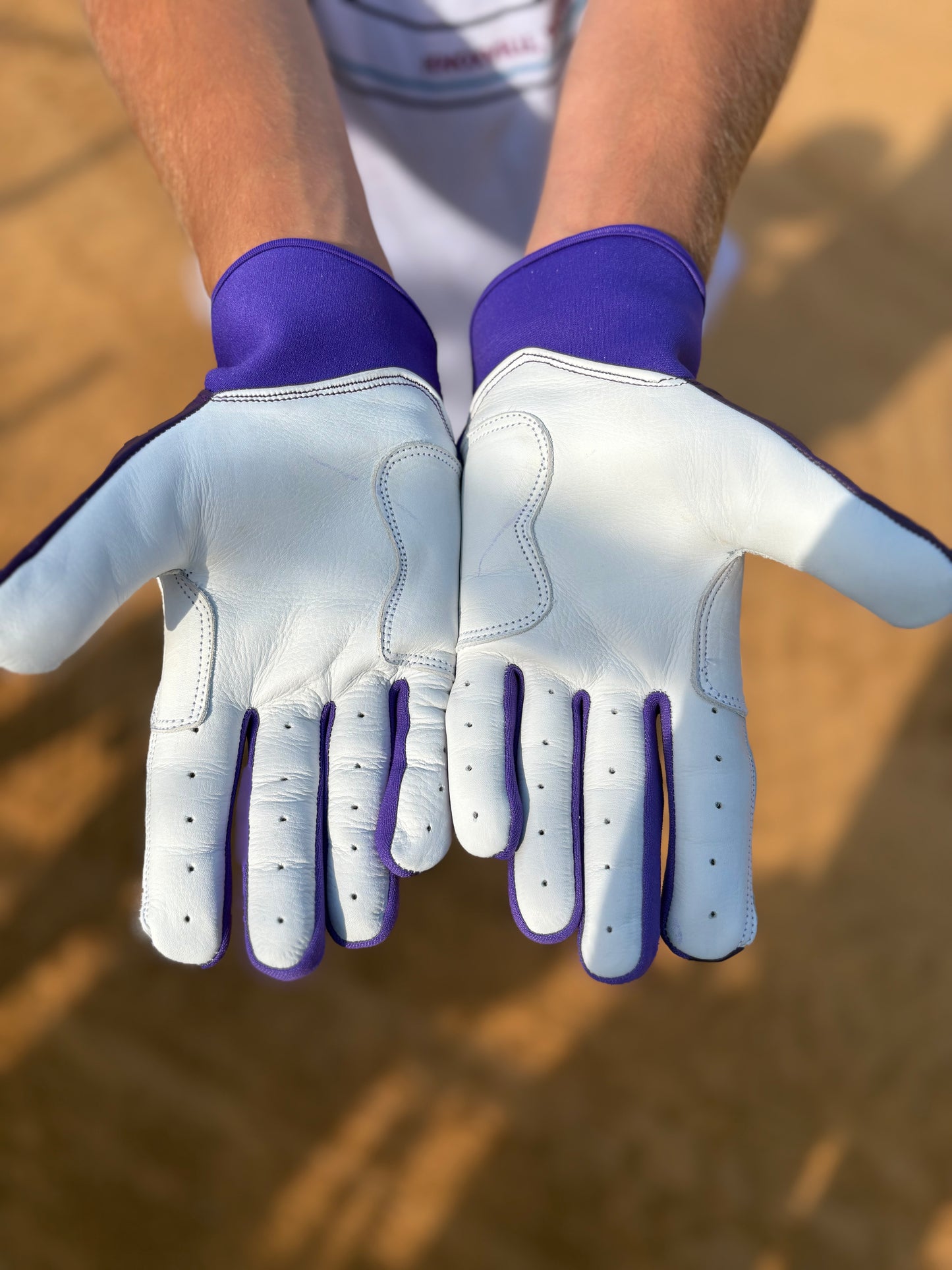 Batting gloves - purple