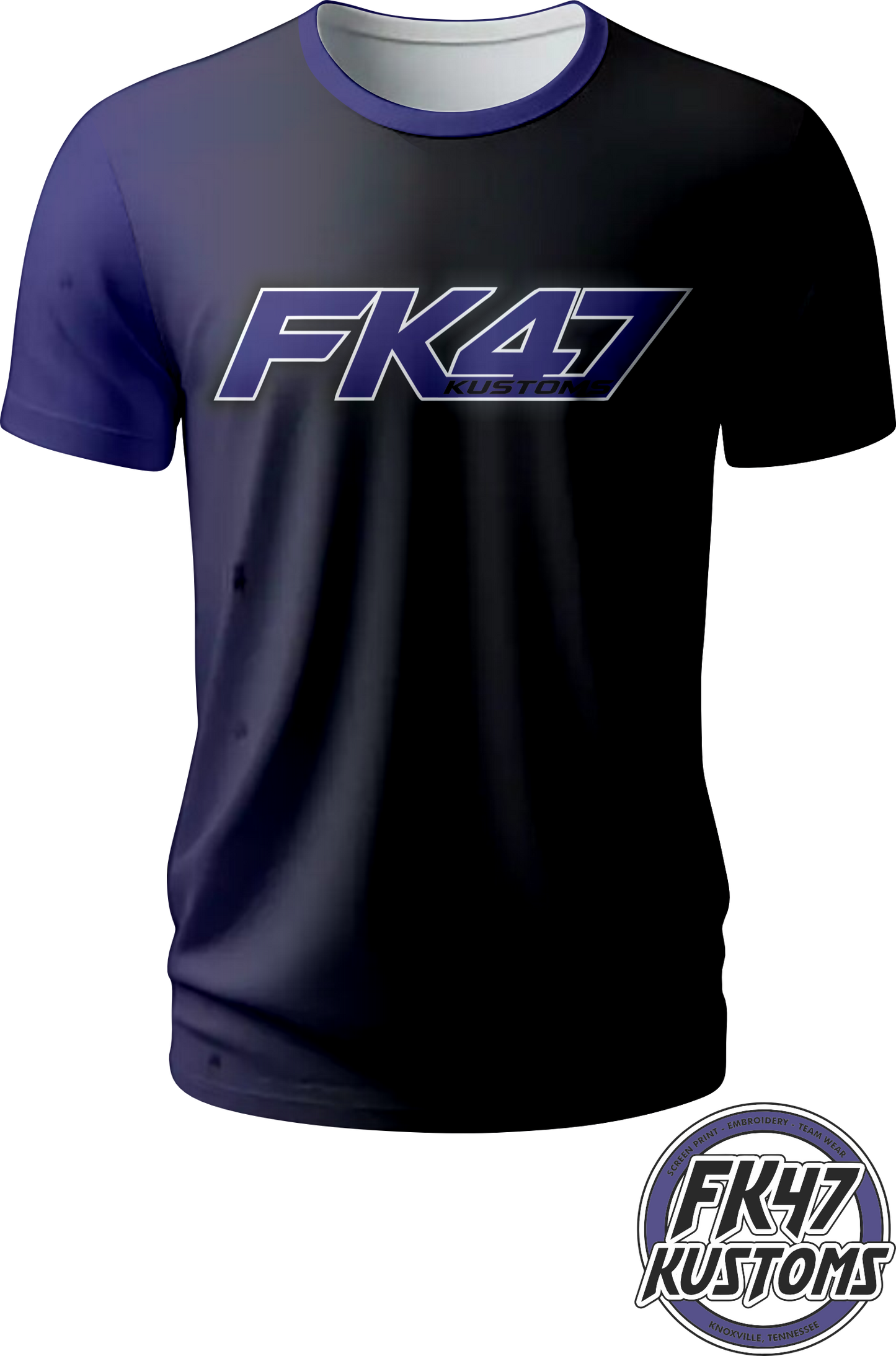 FK47 Short Sleeve Custom Jersey - Fades