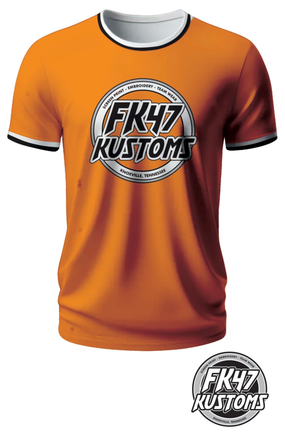 FK47 Short Sleeve Jersey - TN Orange