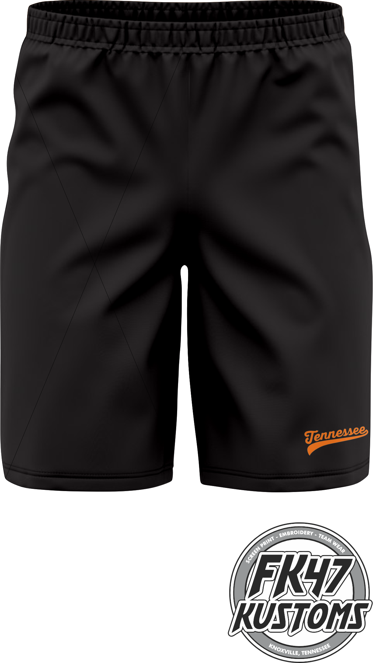 Tennessee Challenge Cup Shorts - Black 8"