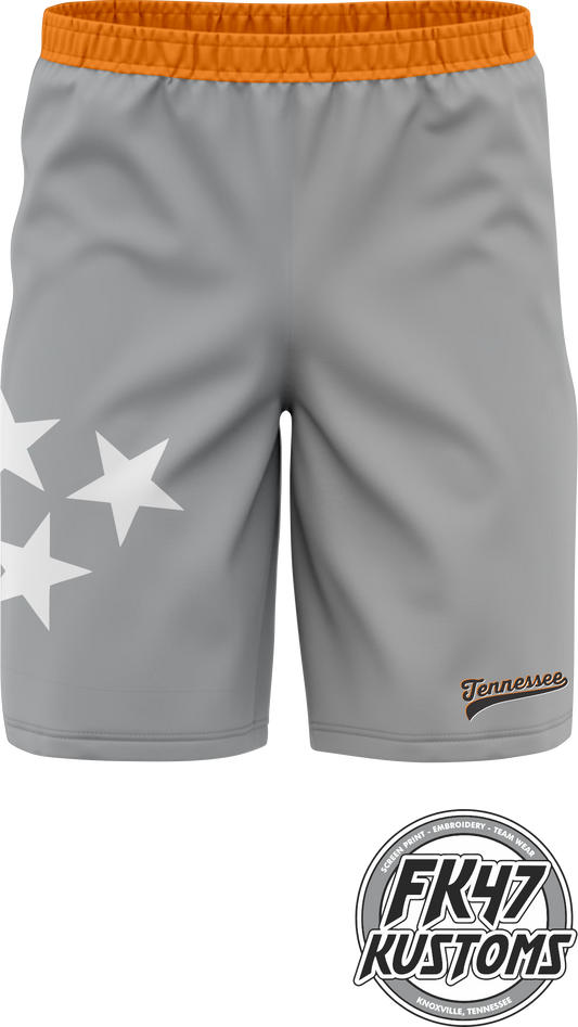 Tennessee Challenge Cup Shorts - Grey 8"