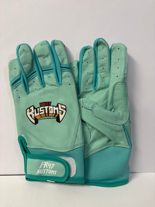 FK47 Batting Gloves - Griz
