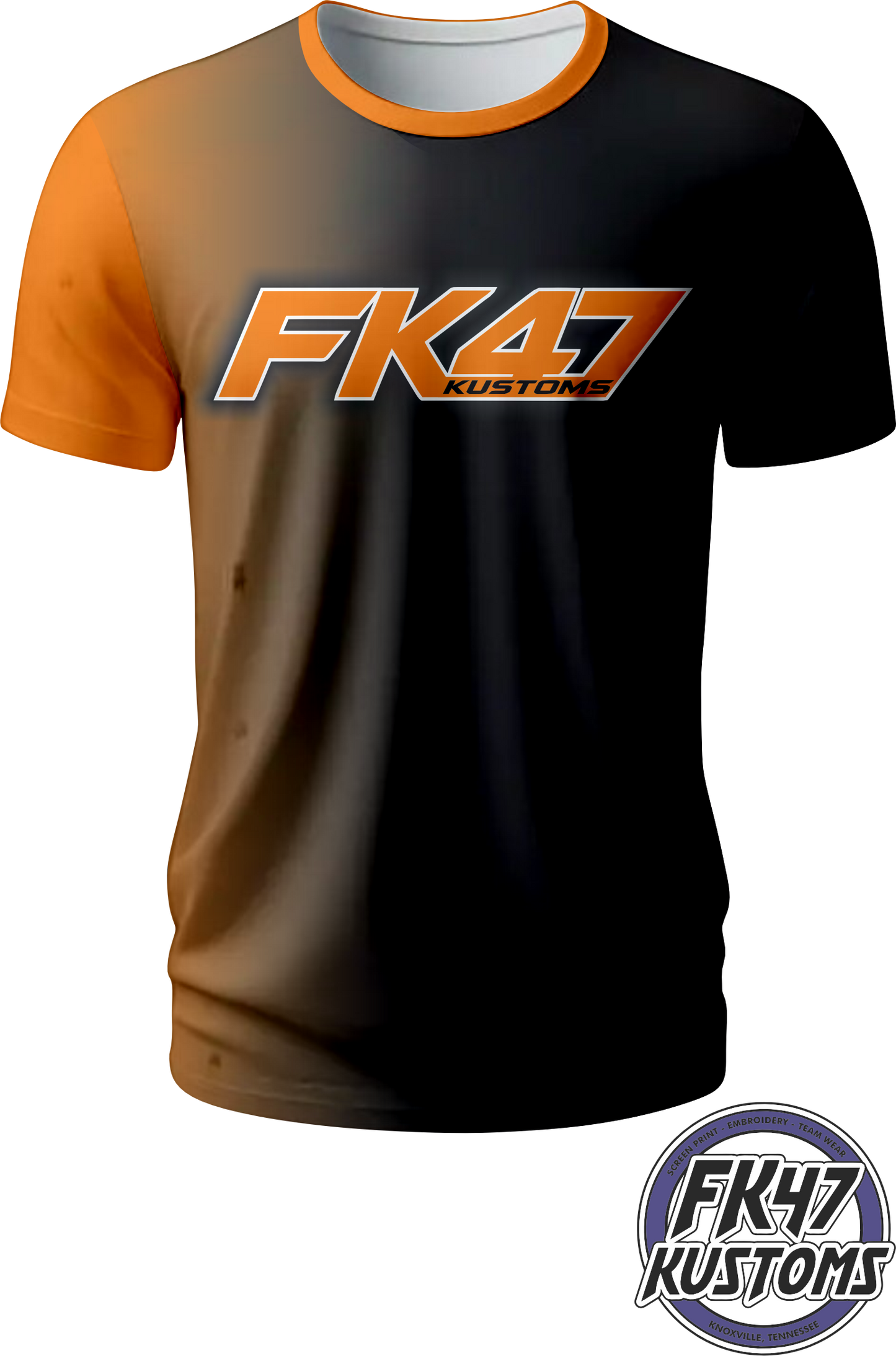 FK47 Short Sleeve Custom Jersey - Fades