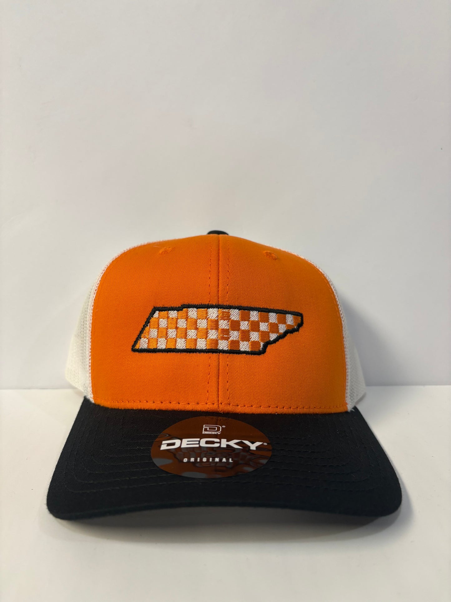 Tennessee Checkered Trucker hat