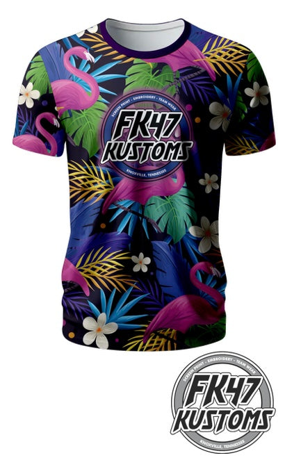 FK47 Short Sleeve CUSTOM Jersey - Tropical