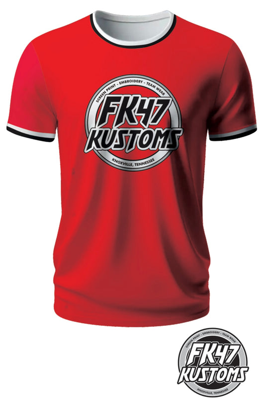 FK47 Short Sleeve Jersey - Red