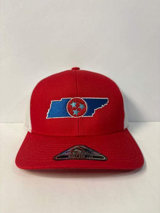 Tennnessee Red/White Trucker cap