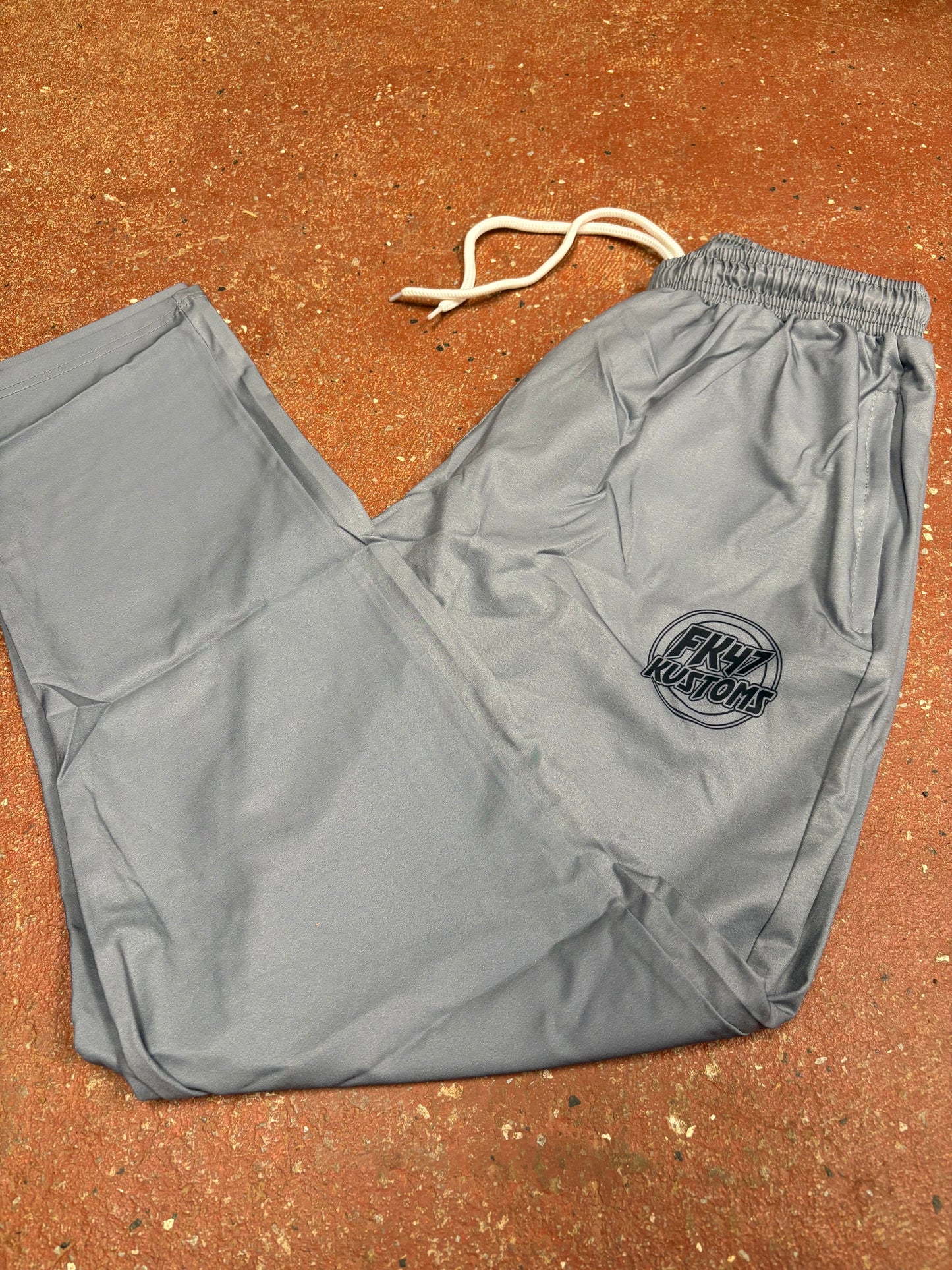 FK47 Microfiber Joggers - Grey