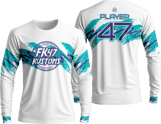 FK47 Long Sleeve CUSTOM Jersey - Cups