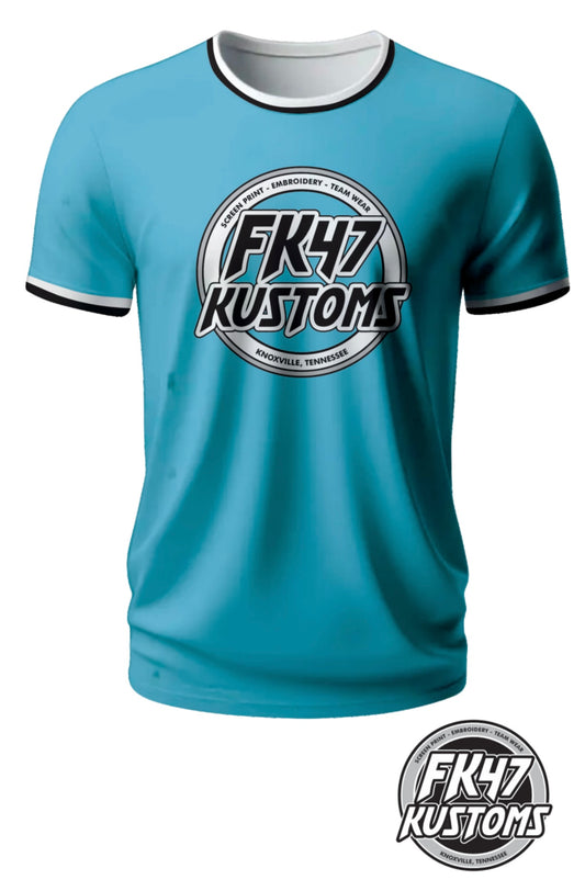 FK47 Short Sleeve Jersey - Light Blue