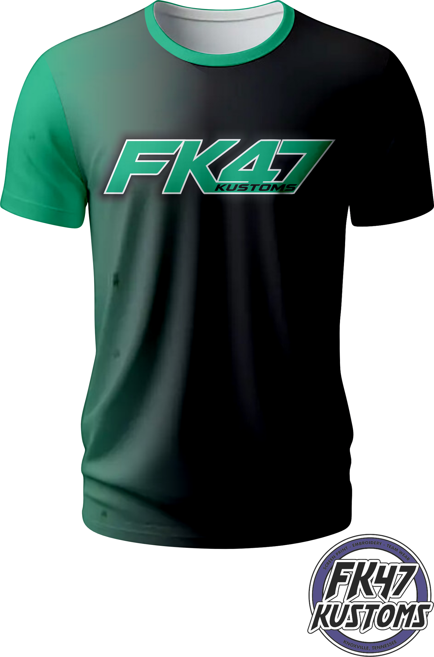 FK47 Short Sleeve Custom Jersey - Fades