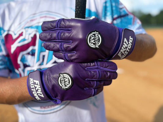Batting gloves - purple