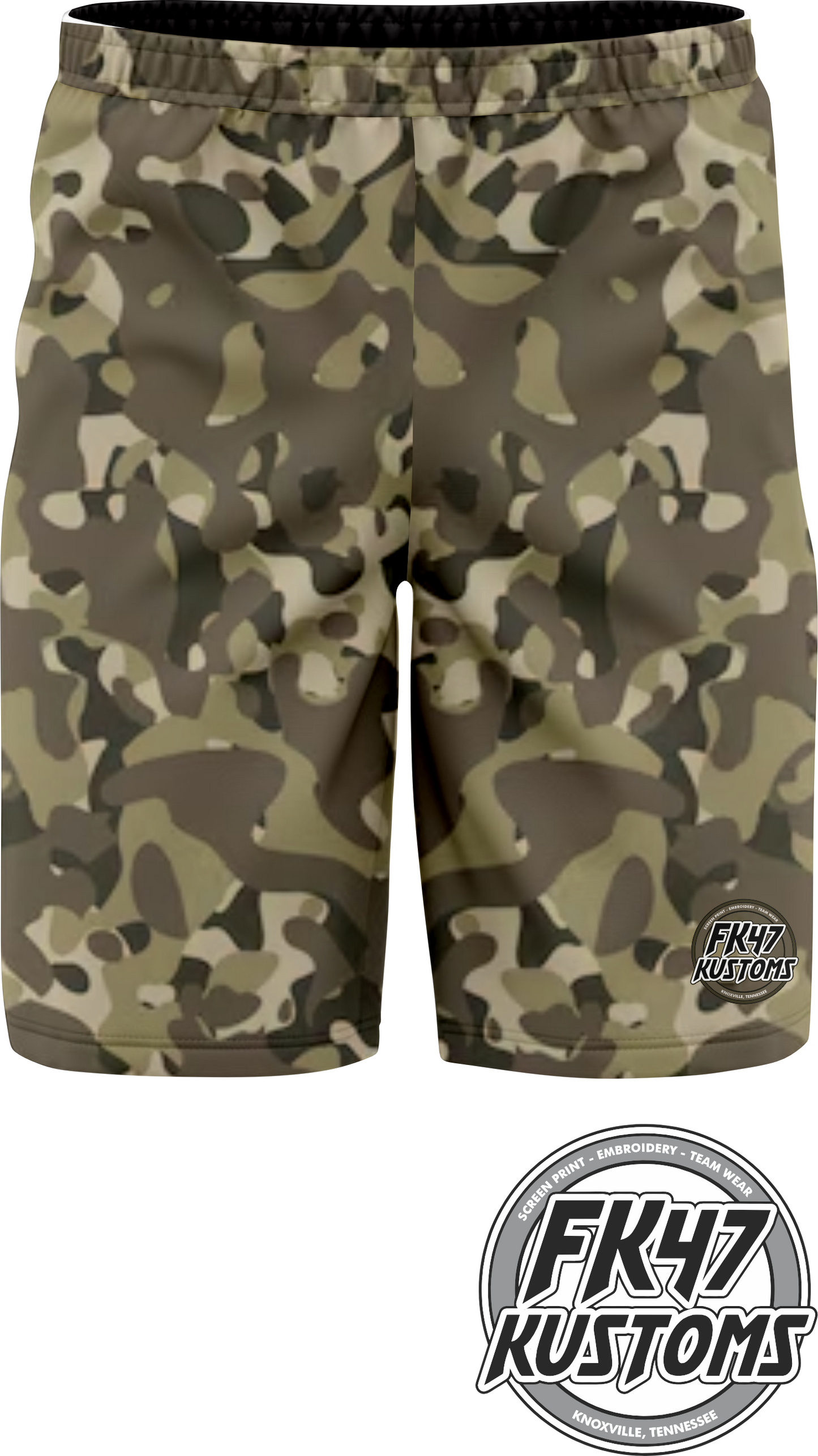 FK47 CUSTOM Shorts - Sand Camo