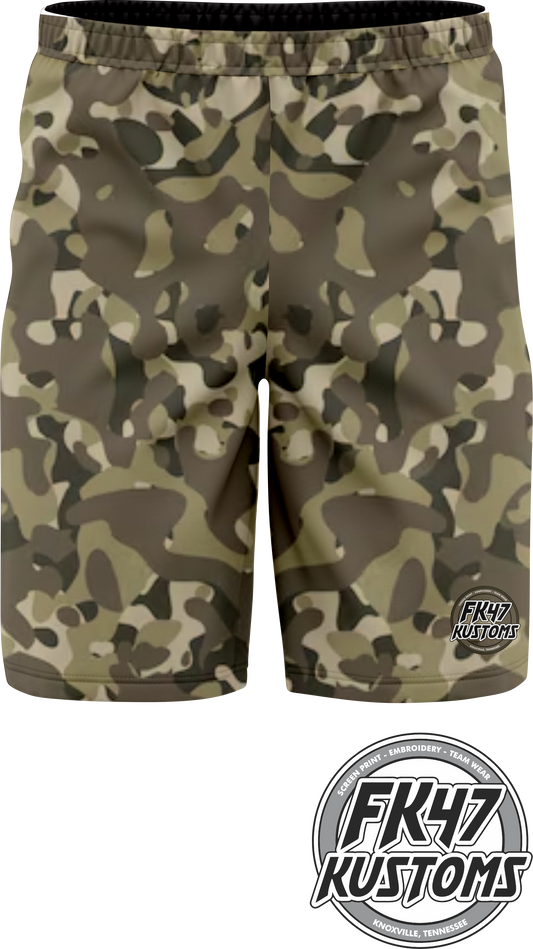 FK47 CUSTOM Shorts - Sand Camo