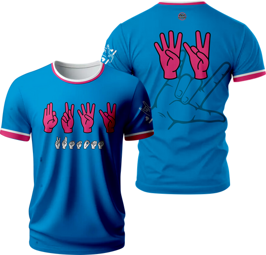 FK47 Short Sleeve CUSTOM Jersey - Sign Language